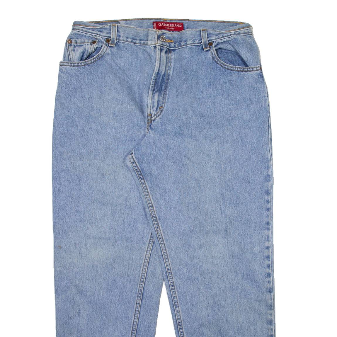 LEVI'S 550 Womens Jeans Blue Relaxed Tapered W32 L29