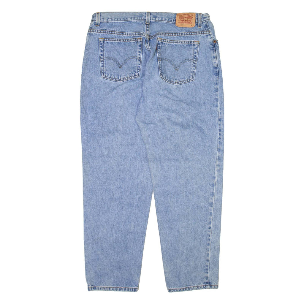 LEVI'S 550 Womens Jeans Blue Relaxed Tapered W32 L29