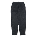Womens Black Pinstripe Regular Fit Straight Leg Trousers W25 L28 Cotton Blend