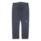 LEVI'S 511 Slim Mens Jeans Blue Slim Skinny Denim Raw W33 L30 Classic Fit