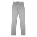 LEVI'S 471 Womens Jeans Slim Skinny Denim Light W29 L34 Stylish Zip Closure