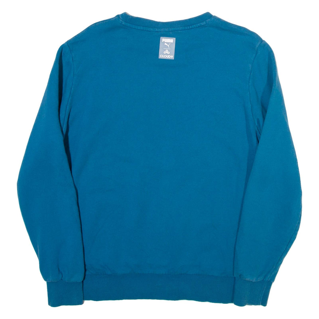 PUMA Mens Sweatshirt Blue M