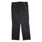 DICKIES Cargo Workwear Womens Trousers Black Relaxed Straight W36 L32