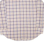 LEVI'S Mens Beige & Purple Checked Shirt XL Casual Button Down Cotton Blend