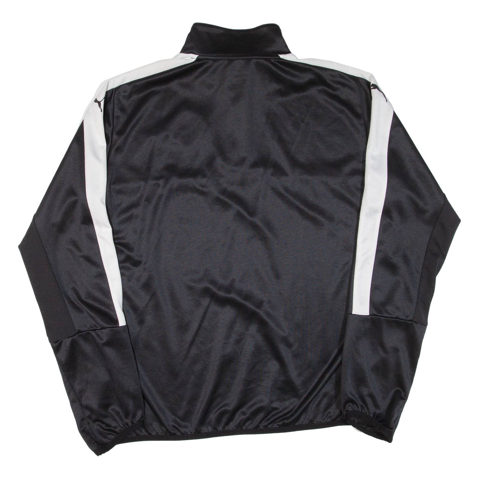 PUMA Mens Sweatshirt Black 1/4 Zip 2XL