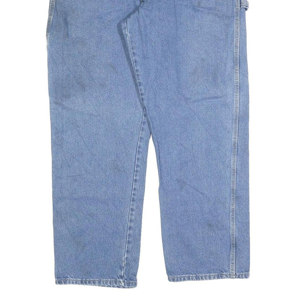 CARHARTT Mens Jeans Blue Relaxed Straight Denim Medium W38 L30 Workwear