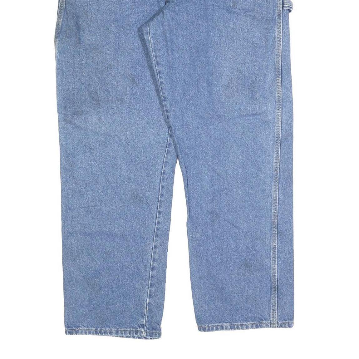 CARHARTT Mens Jeans Blue Relaxed Straight Denim Medium W38 L30 Workwear