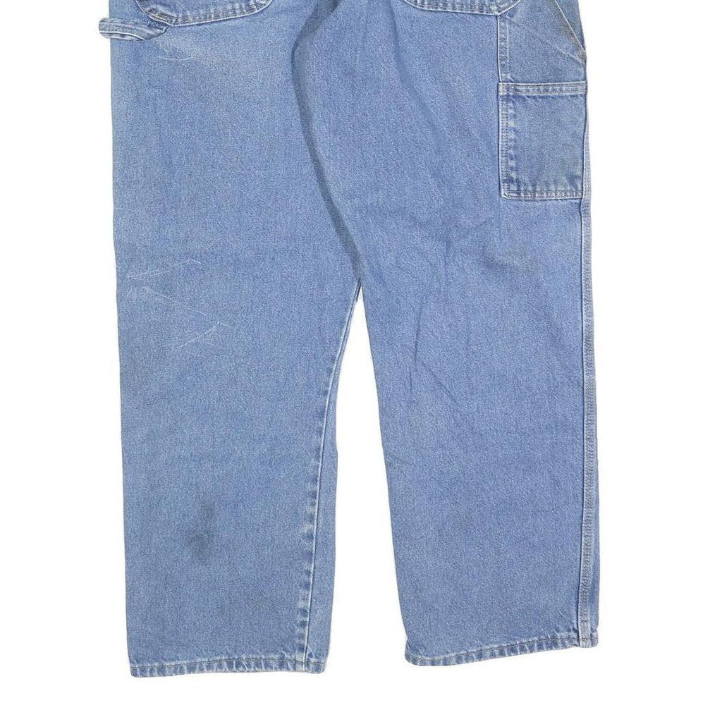 CARHARTT Mens Jeans Blue Relaxed Straight Denim Medium W38 L30 Workwear