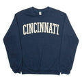 GILDAN Cincinnati Mens Sweatshirt Blue USA S