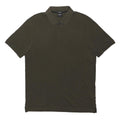 BOSS HUGO BOSS Mens Green Short Sleeve Plain Polo Shirt M Casual Cotton