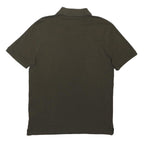 BOSS HUGO BOSS Mens Green Short Sleeve Plain Polo Shirt M Casual Cotton