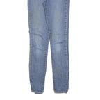 LEVI'S 721 Womens Slim Blue Denim Medium W27 L32 Slim Fit Jeans Zip Closure