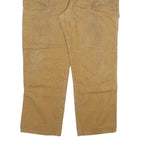 DICKIES Mens Regular Fit Beige Cotton Blend Workwear Jeans W38 L30 Zip Pockets