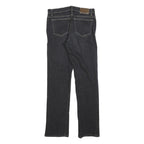 DKNY Womens Regular Fit Straight Black Denim Jeans W28 L30 Classic Cotton Blend