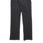 DKNY Womens Regular Fit Straight Black Denim Jeans W28 L30 Classic Cotton Blend