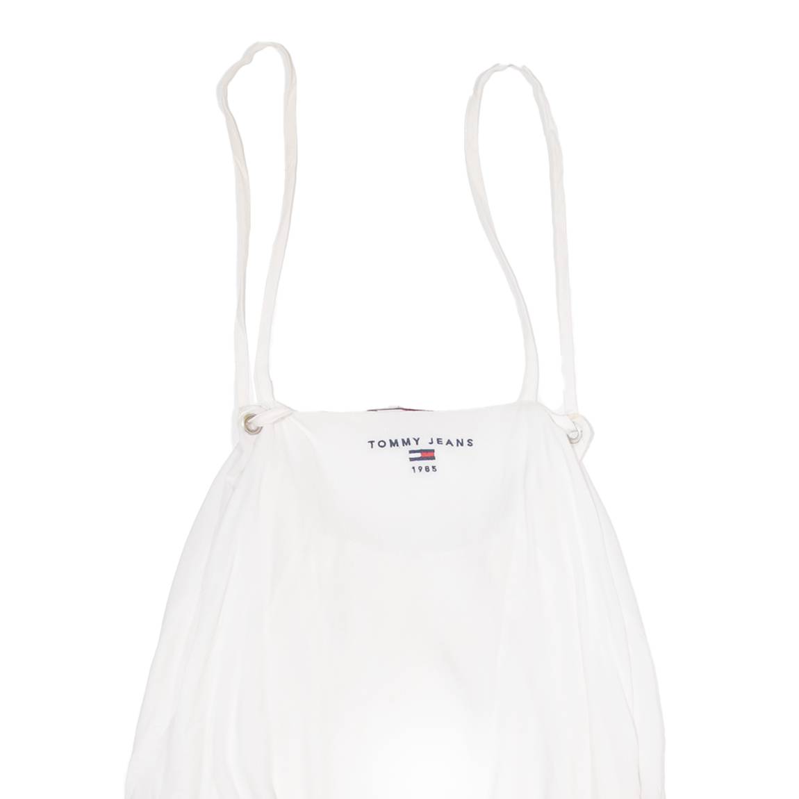 TOMMY HILFIGER Womens Vests Top White Sleeveless XXS