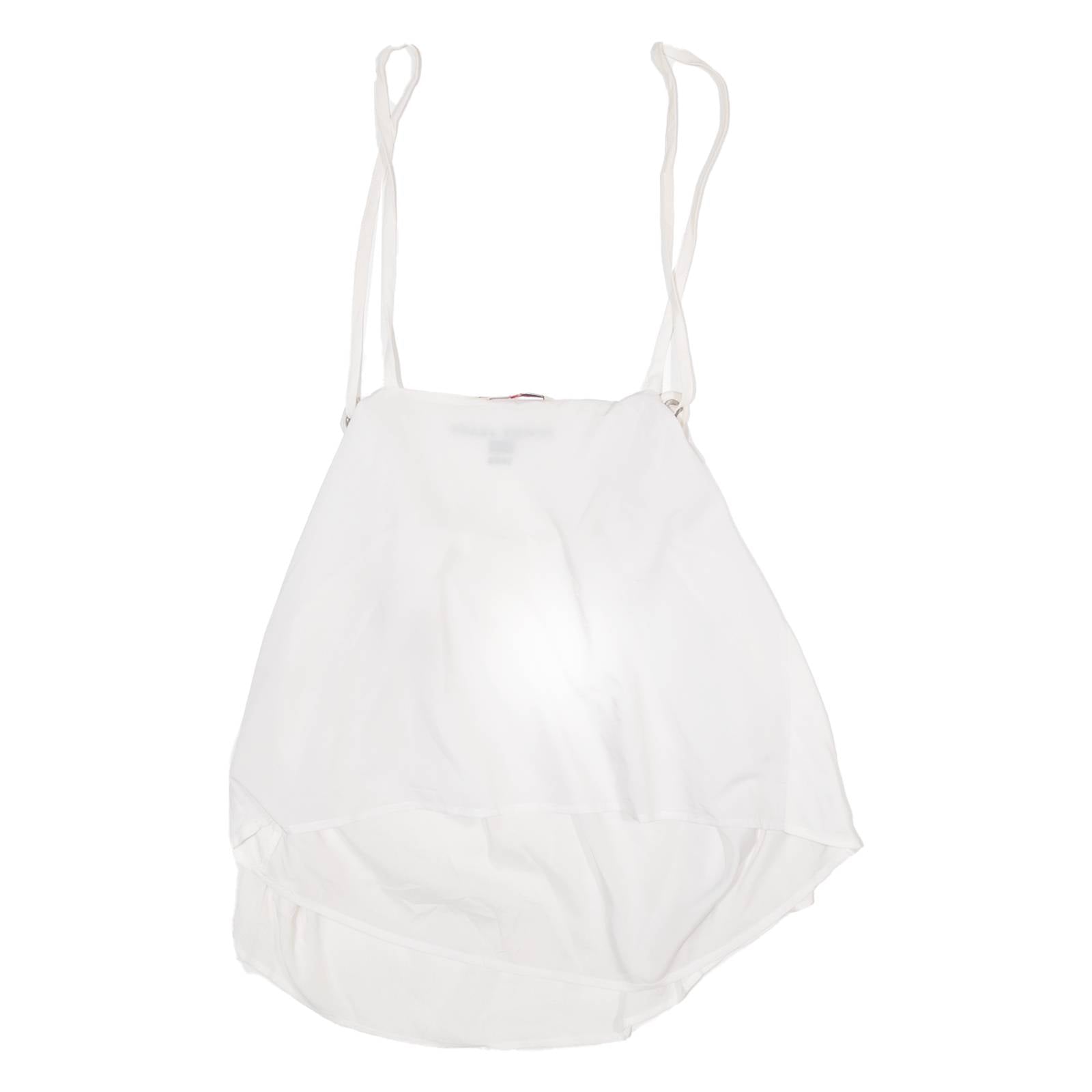 TOMMY HILFIGER Womens Vests Top White Sleeveless XXS