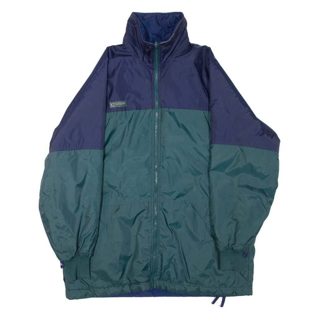 COLUMBIA Womens Jacket Green Nylon M