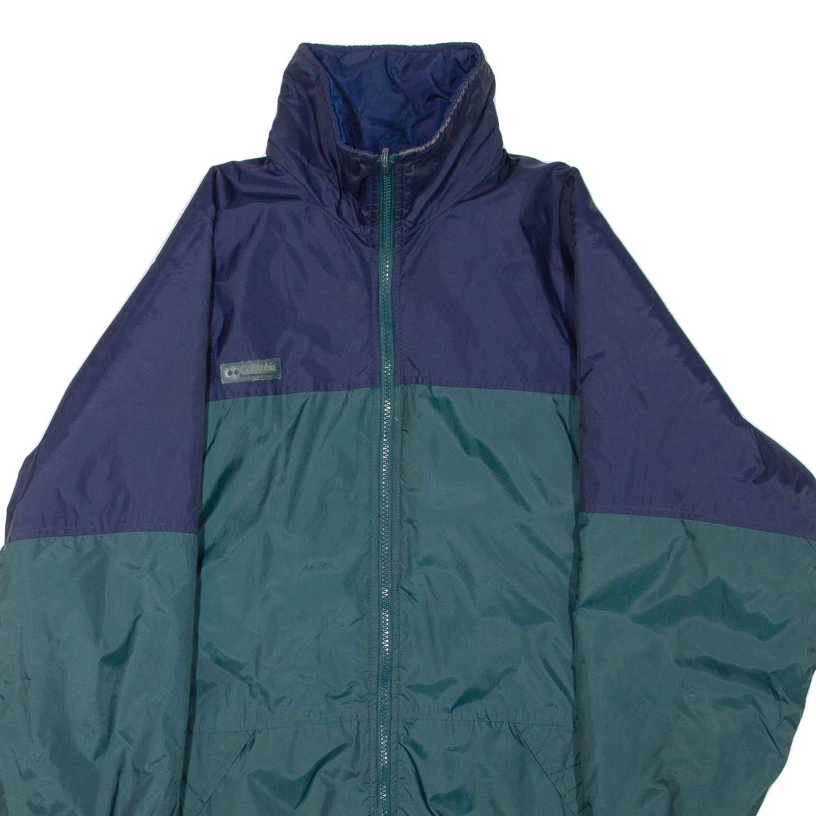 COLUMBIA Womens Jacket Green Nylon M