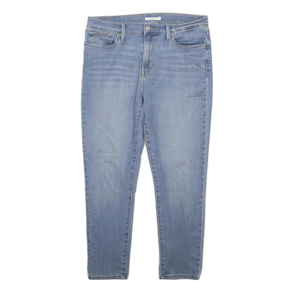 LEVI'S 022 Womens Jeans Blue Slim Skinny Denim Light W32 L35 Classic Fit