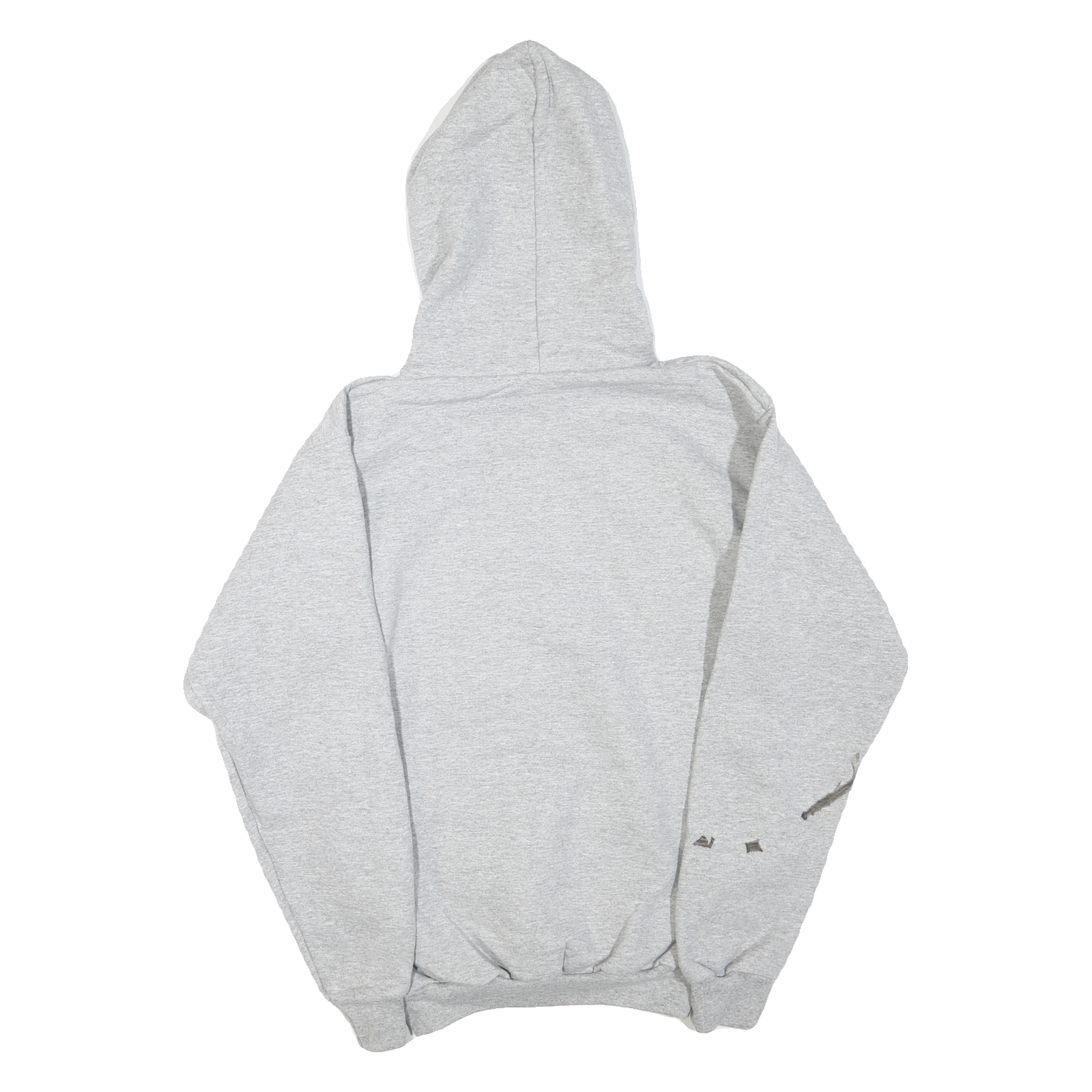 CHAMPION Mens Grey St Mary Parish School Pullover Hoodie S Cotton Blend
