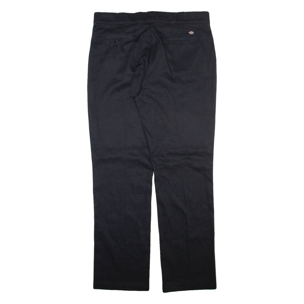 DICKIES 776f Womens Trousers Black Regular Straight W38 L32