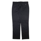 DICKIES 776f Womens Trousers Black Regular Straight W38 L32