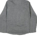 THE NORTH FACE Womens Grey Hooded Pullover L Cotton Blend Casual Outdoor