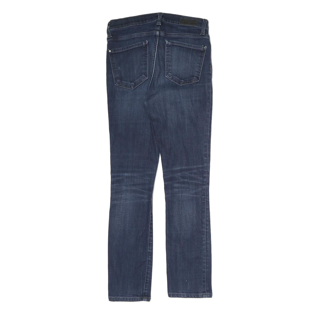 DKNY Mens Slim Blue Denim Skinny Jeans W28 L29 Cotton Blend Zip Casual