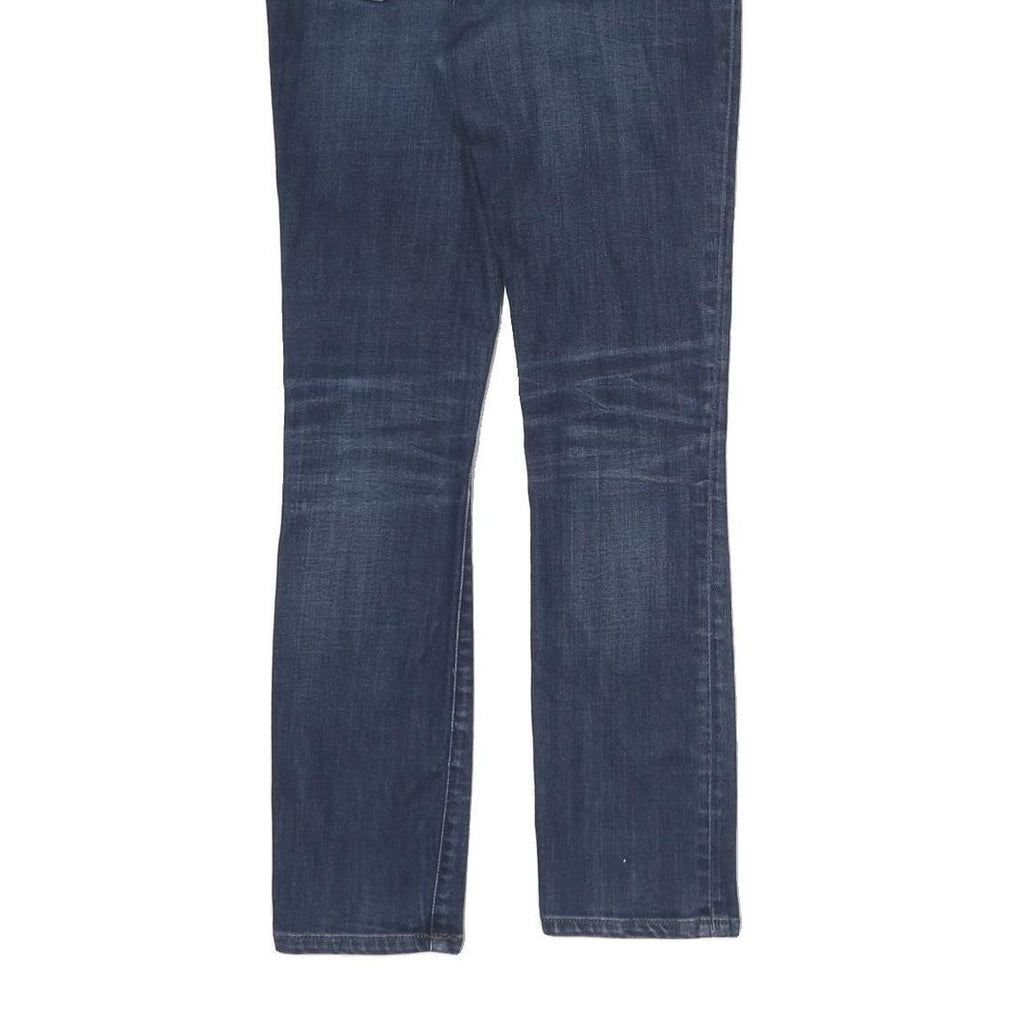 DKNY Mens Slim Blue Denim Skinny Jeans W28 L29 Cotton Blend Zip Casual