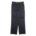 DICKIES Chino Mens Trousers Black Regular Straight W28 L31