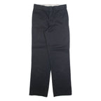 DICKIES Chino Mens Trousers Black Regular Straight W28 L31