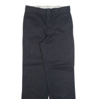 DICKIES Chino Mens Trousers Black Regular Straight W28 L31