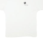 Mens White XL Graphic T-Shirt Short Sleeve Crew Neck Cotton Blend Casual Wear
