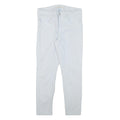 LEVI'S 311 Womens Jeans White Slim Slim Skinny Denim Raw W30 L25 Zip