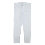LEVI'S 311 Womens Jeans White Slim Slim Skinny Denim Raw W30 L25 Zip