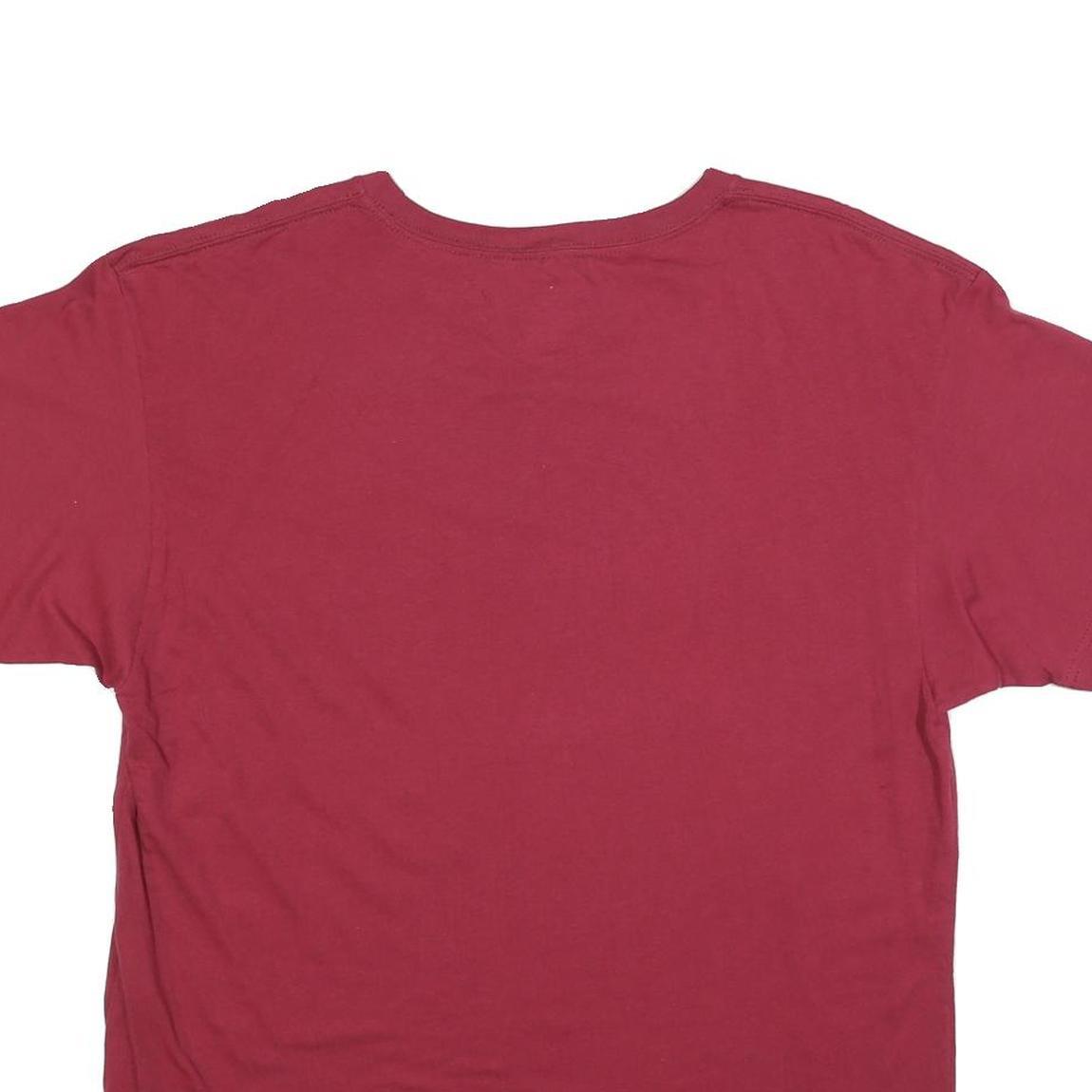 PRO EDGE Mens Red Florida State Seminoles Graphic T-Shirt XL Crew Neck Short