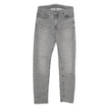 LEVI'S 510 Mens Jeans Grey Slim Skinny Denim W29 L30 Classic Cotton Blend Zip