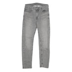 LEVI'S 510 Mens Jeans Grey Slim Skinny Denim W29 L30 Classic Cotton Blend Zip