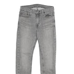 LEVI'S 510 Mens Jeans Grey Slim Skinny Denim W29 L30 Classic Cotton Blend Zip