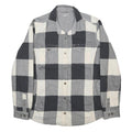 CARHARTT Lined Womens Black & White Check Shirt M Cotton Blend Long Sleeve
