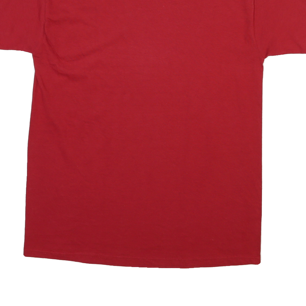 CHAMPION Mens Red Chapman University Graphic T-Shirt M Short Sleeve Crew Neck