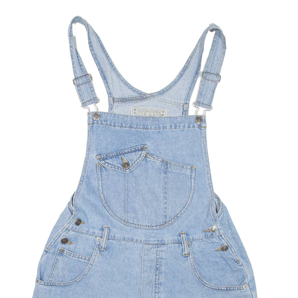 NATURAL CHOICE Womens Playsuit Blue Straight Denim M