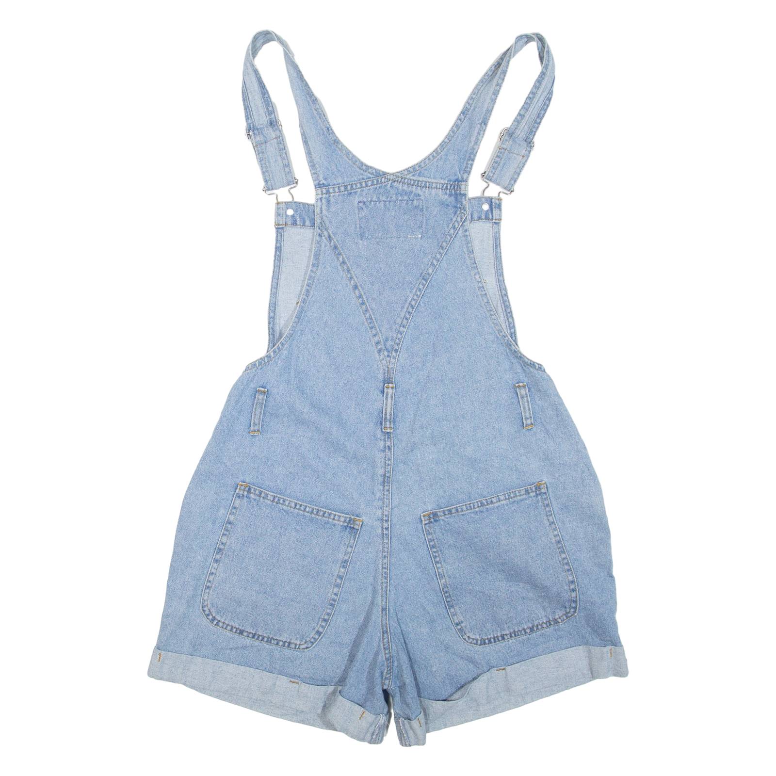 NATURAL CHOICE Womens Playsuit Blue Straight Denim M