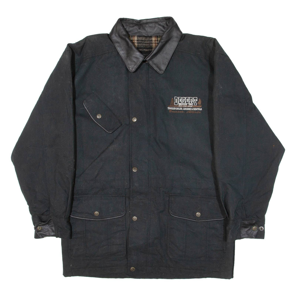 CANADA Blanket Lined Mens Jacket Black USA S