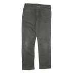 LEVI'S Mens Regular Fit Black Denim Straight Jeans W32 L32 Classic Zip Cotton
