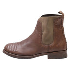 CRICKIT Ankle Boots Brown Leather Womens UK 5