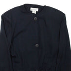 MODISSA Cropped Womens Jacket Black Viscose M