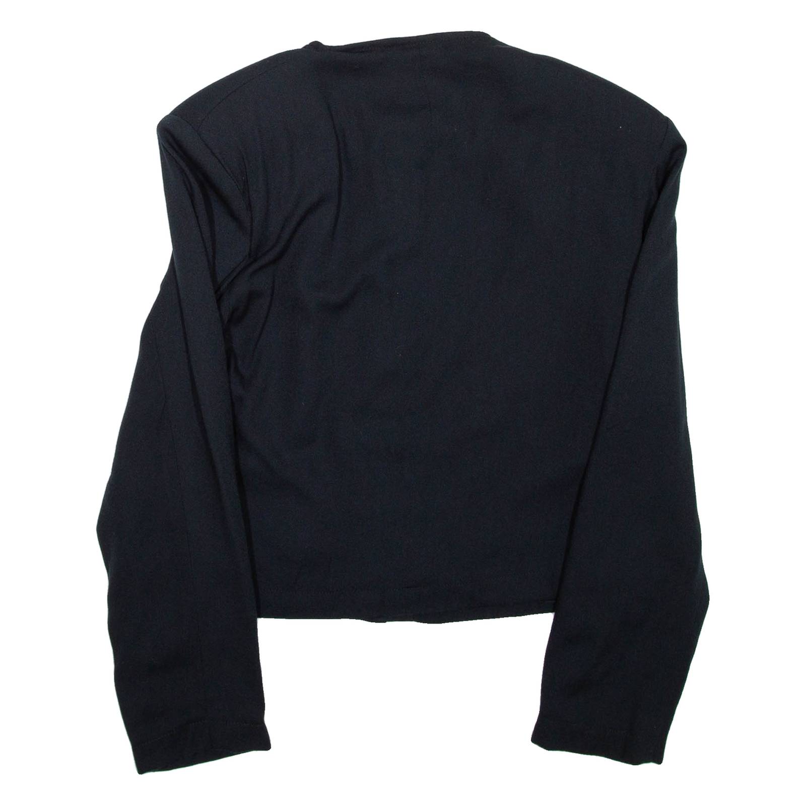 MODISSA Cropped Womens Jacket Black Viscose M