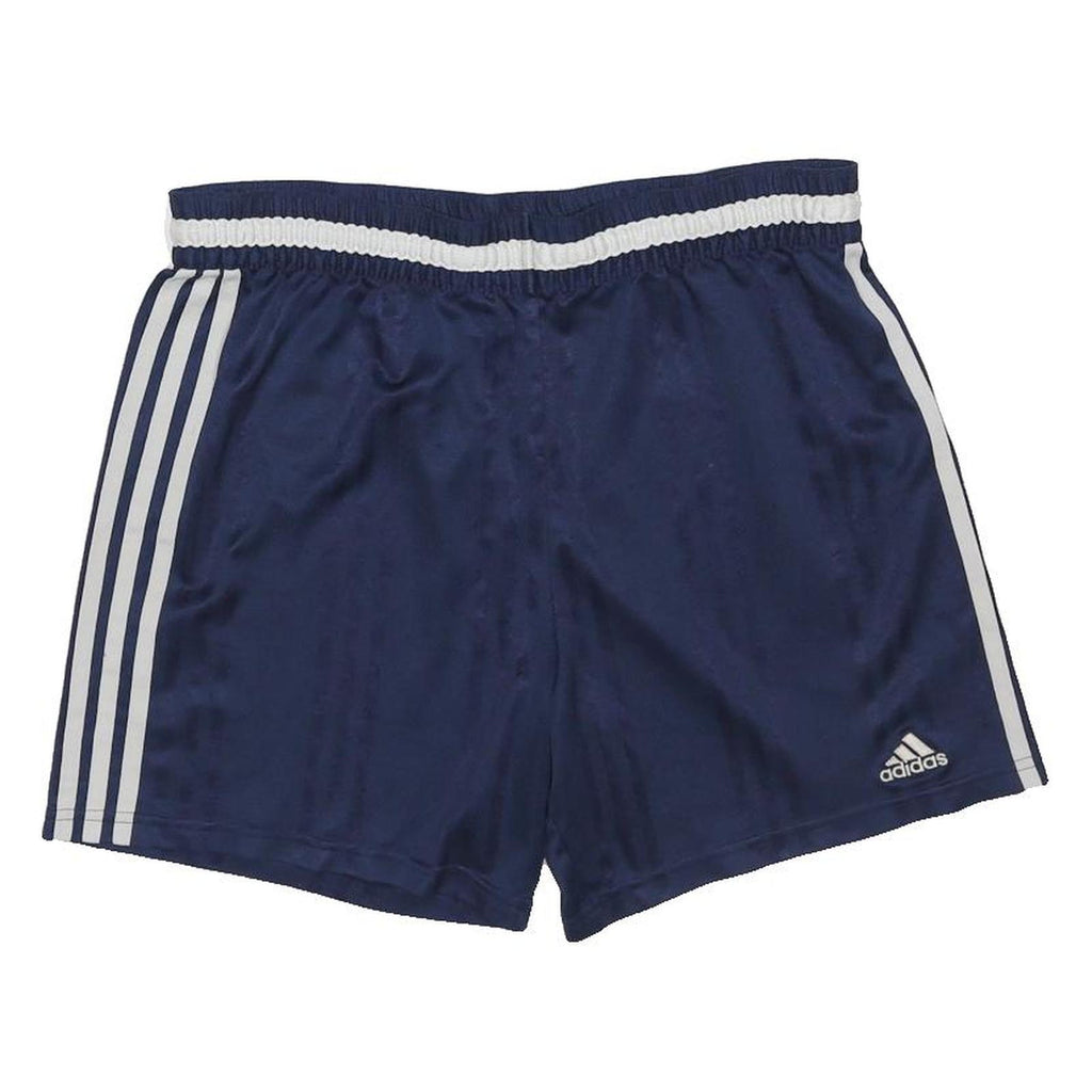 ADIDAS Mens Shorts Navy Blue Sports M W32 Classic 3-Stripes